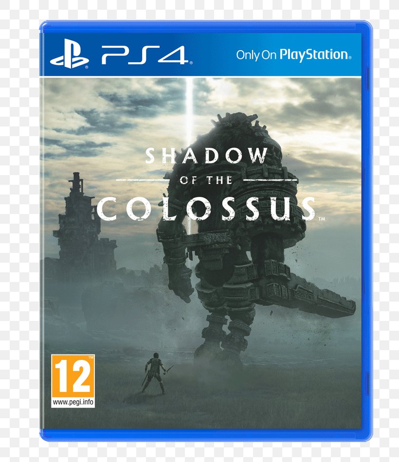 Shadow Of The Colossus PlayStation 4 Video Game Sony Interactive Entertainment, PNG, 800x950px, Shadow Of The Colossus, Bluepoint Games, Brand, Dvd, Entertainment Download Free