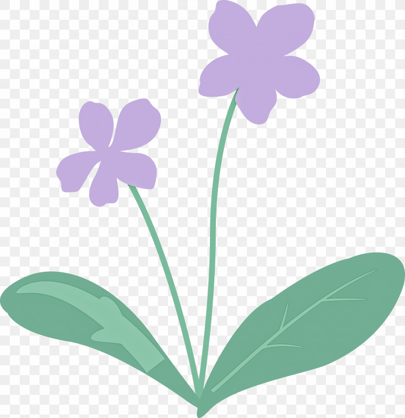 Violet Flower, PNG, 2902x3000px, Violet Flower, Flower, Leaf, Petal, Plant Stem Download Free
