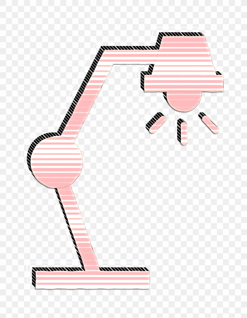 Lamp Icon School Icon, PNG, 934x1202px, Lamp Icon, Line, Pink, School Icon Download Free