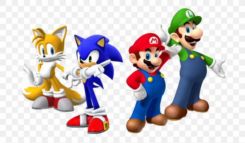 Mario & Sonic At The Olympic Games New Super Mario Bros. U Super Mario Galaxy, PNG, 1024x601px, Mario Sonic At The Olympic Games, Action Figure, Bowser, Cartoon, Fictional Character Download Free