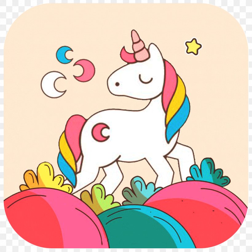 Unicorn Emoji Sticker Legendary Creature Minecraft: Pocket Edition, PNG, 1024x1024px, Unicorn, Area, Art, Emoji, Fictional Character Download Free