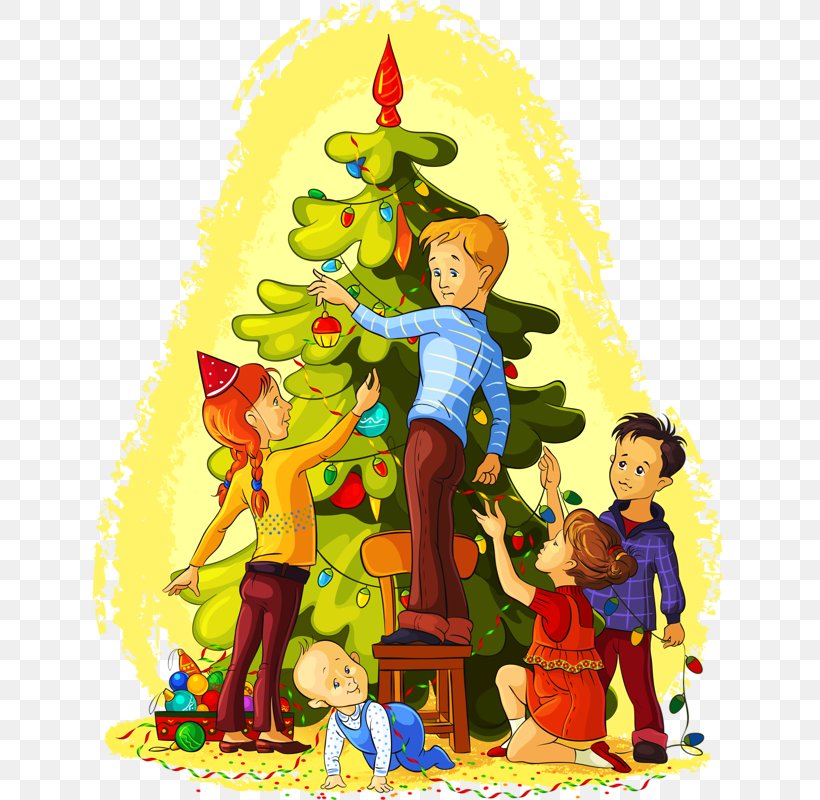Christmas Tree Clip Art, PNG, 633x800px, Christmas Tree, Art, Cartoon, Child, Christmas Download Free