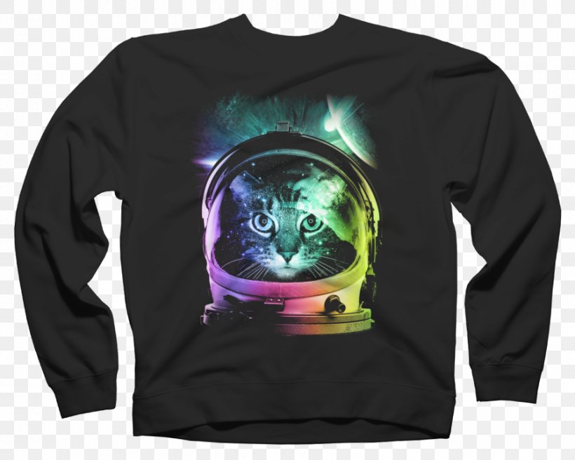 T-shirt Hoodie Astronaut Crop Top, PNG, 900x720px, Tshirt, Astronaut, Black, Brand, Clothing Download Free