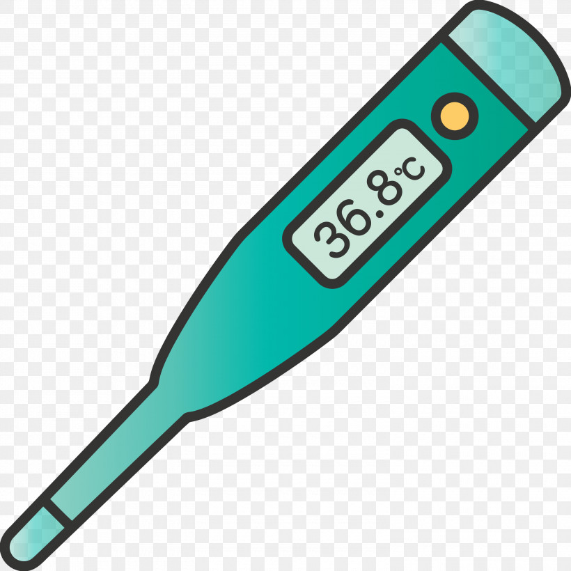 Thermometer, PNG, 3000x3000px, Thermometer, Medical Thermometer, Softball Bat Download Free