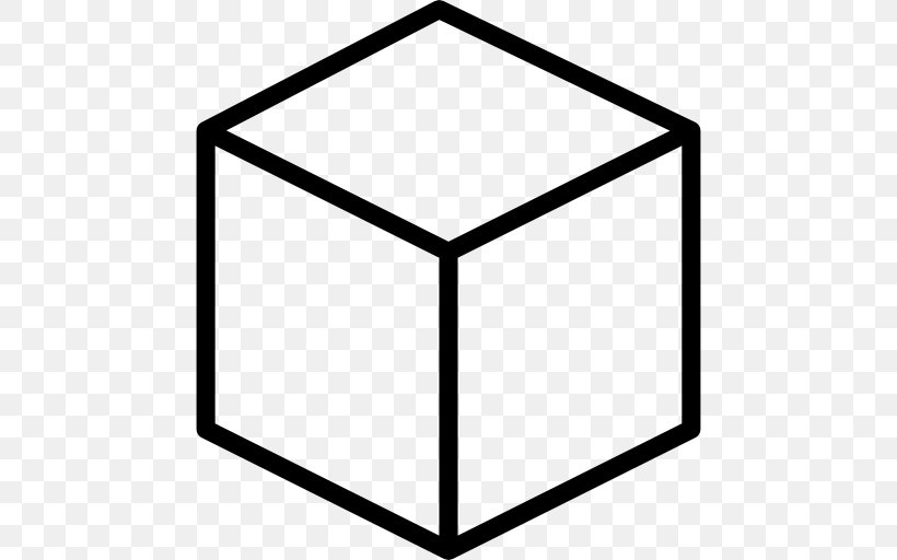 Cube, PNG, 512x512px, Cube, Area, Black, Black And White, Geometry Download Free