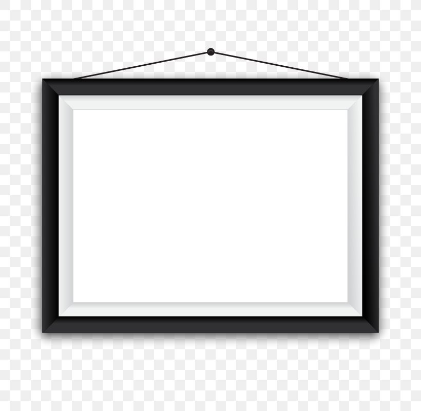 Picture Frame Euclidean Vector, PNG, 800x800px, Picture Frame, Area, Black And White, Film Frame, Monochrome Download Free