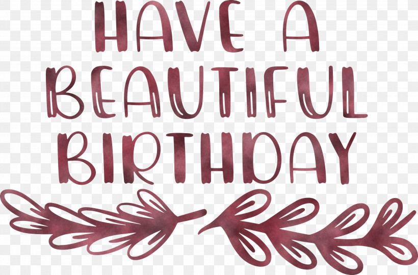 Birthday Happy Birthday Beautiful Birthday, PNG, 3000x1974px, Birthday, Beautiful Birthday, Calligraphy, Geometry, Happy Birthday Download Free