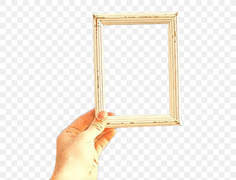 Rectangle Picture Frames Wood Design, PNG, 480x628px, Cartoon, Brass, Finger, Hand, Mirror Download Free