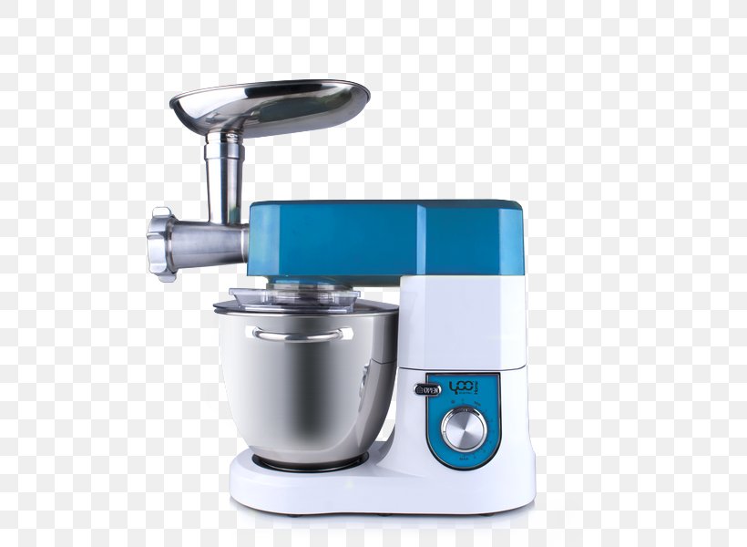 Blender Food Processor YOO DIGITAL CookYoo 8000 Blue Grater, PNG, 600x600px, Blender, Black, Blue, Bowl, Food Download Free