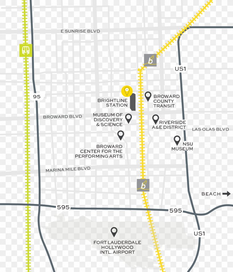 Fort Lauderdale Miami Train Brightline West Palm Beach, PNG, 1200x1400px, Fort Lauderdale, Area, Diagram, Florida, Highspeed Rail Download Free