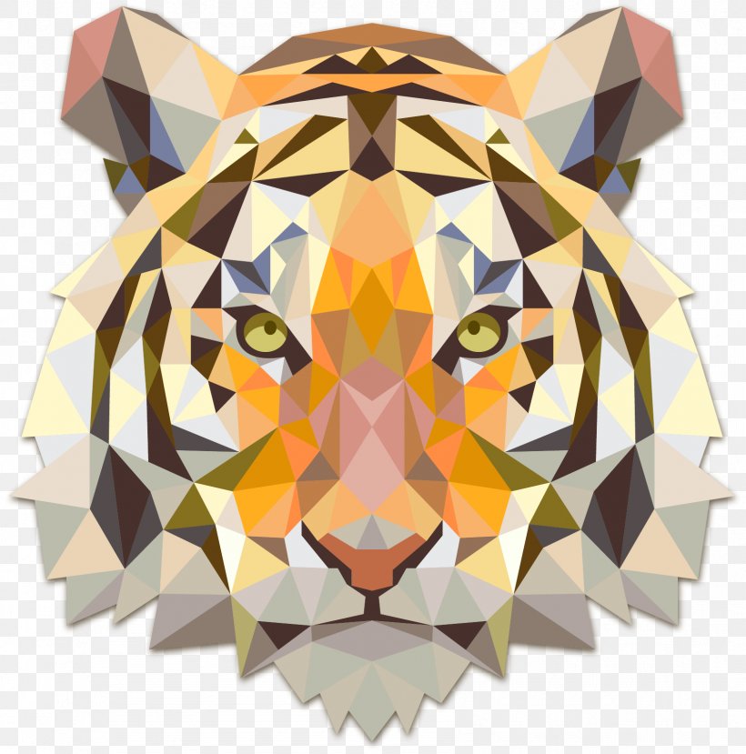 Geometry Lion T-shirt Felidae Bengal Tiger, PNG, 1684x1703px, Geometry, Animal, Bengal Tiger, Decal, Felidae Download Free