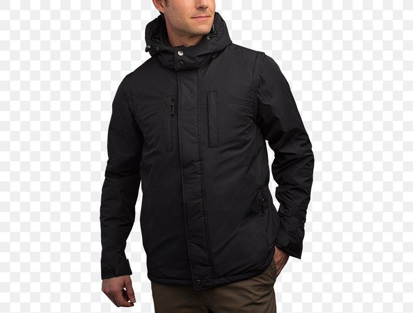 Hoodie T-shirt Jacket Hiking Coat, PNG, 486x621px, Hoodie, Black, Clothing, Coat, Fleece Jacket Download Free