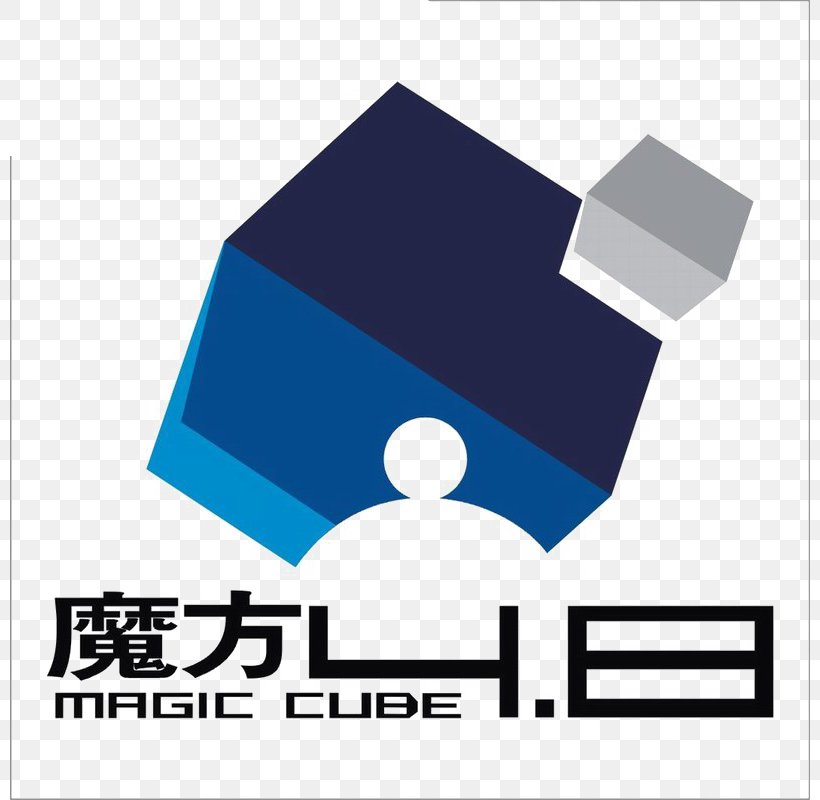 Rubik's Cube Logo Graphic Design, PNG, 800x800px, Logo, Blue, Brand, Coreldraw, Geometric Shape Download Free