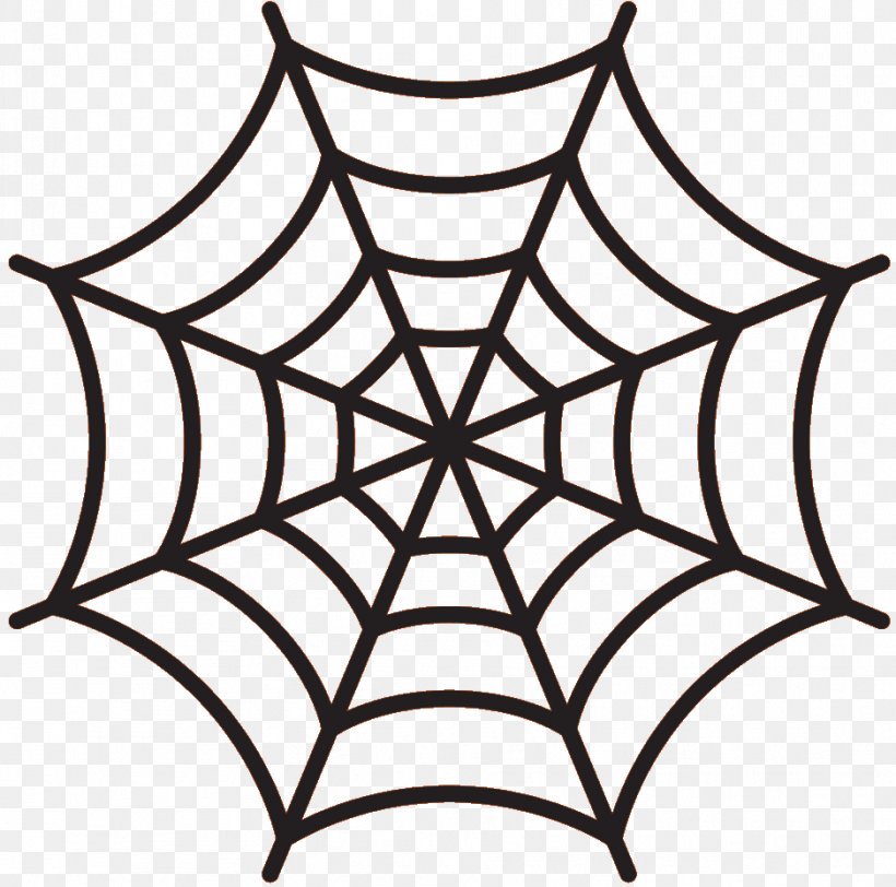 Spider Web Vector Graphics Illustration, PNG, 938x929px, Spider, Arachnid, Blackandwhite, Decal, Halloween Download Free