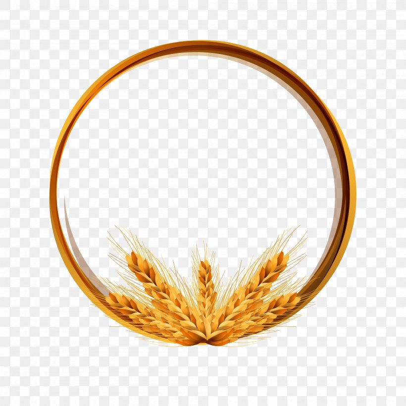 Wheat Logo Icon, PNG, 2000x2000px, Logo, Commodity, Computer Graphics, Gold, Orange Download Free