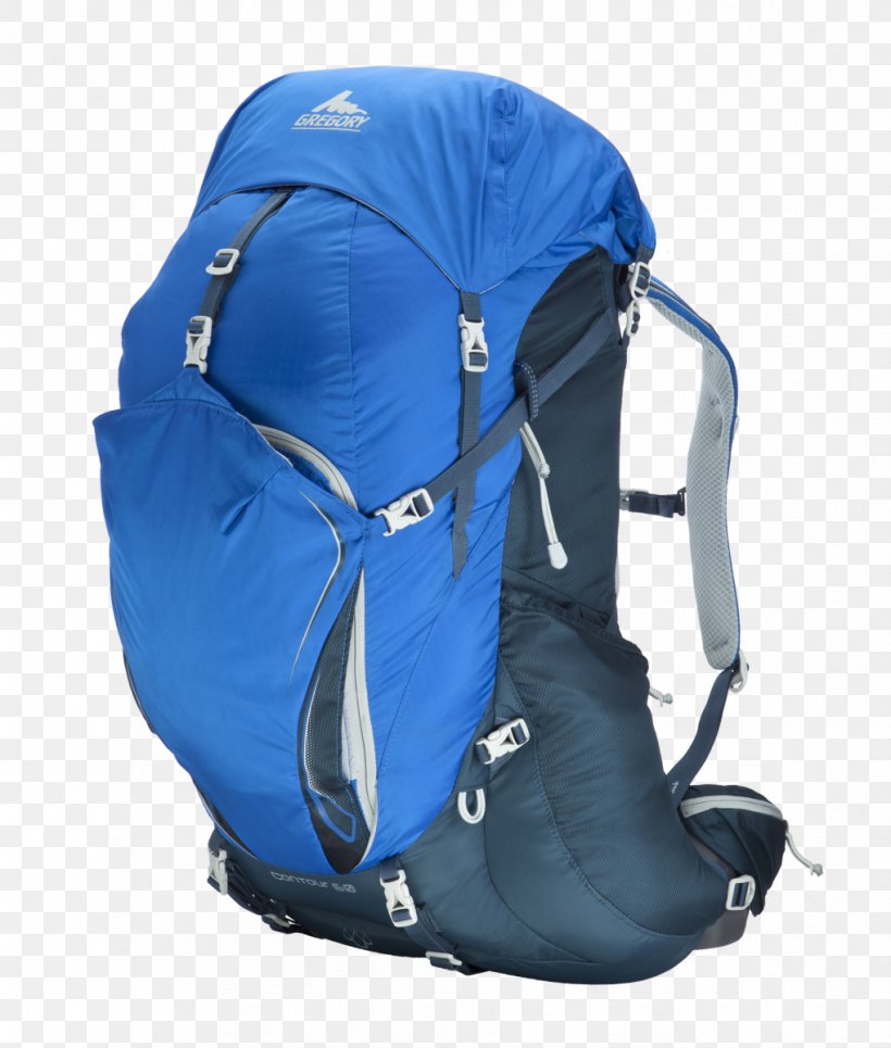 Backpack Gregory Mountain Products, LLC Osprey Hiking Liter, PNG, 1019x1200px, Backpack, Azure, Backpacking, Bag, Blue Download Free