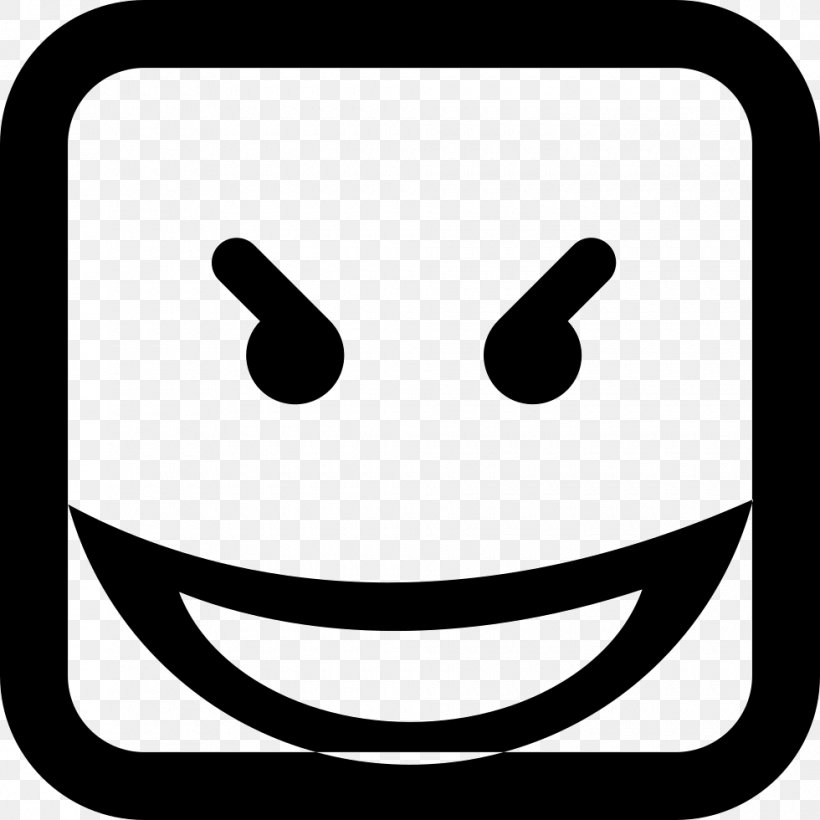 Emoticon Smiley Clip Art, PNG, 980x980px, Emoticon, Black And White, Face, Facial Expression, Happiness Download Free