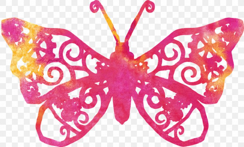 Butterfly Clip Art, PNG, 960x580px, Butterfly, Art, Arthropod, Brush Footed Butterfly, Drawing Download Free
