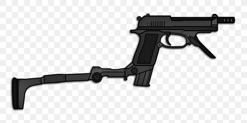 Trigger Beretta 93R Airsoft Guns Firearm, PNG, 1280x640px, Watercolor, Cartoon, Flower, Frame, Heart Download Free