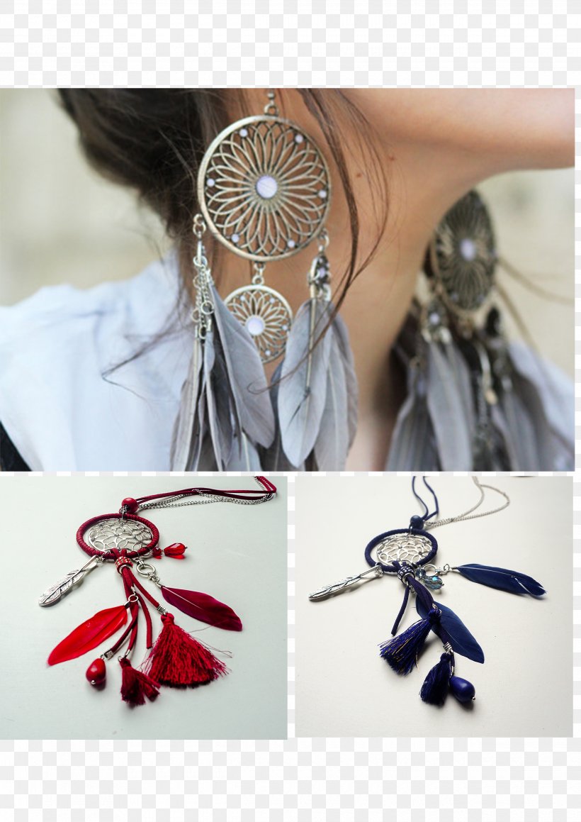 Earring Feather Fashion Necklace Jewellery, PNG, 2480x3508px, Earring, Bijou, Body Jewelry, Bohochic, Bracelet Download Free