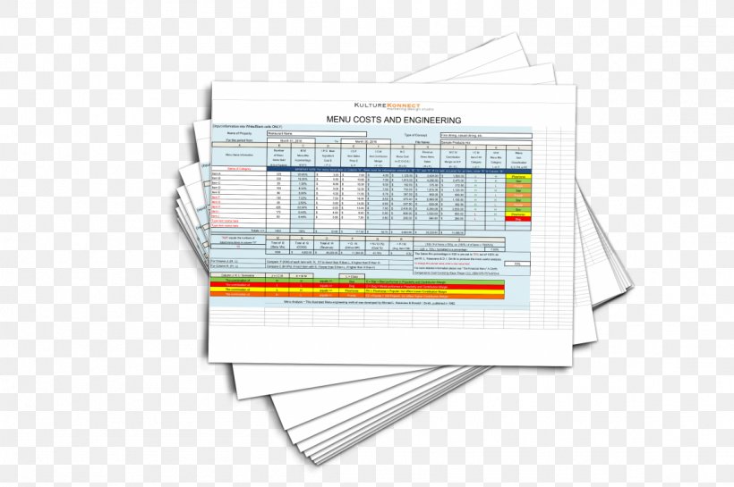 Menu Engineering Marketing Restaurant Worksheet, PNG, 1152x766px, Menu Engineering, Brand, Competitive Landscape, Cost, Engineering Download Free