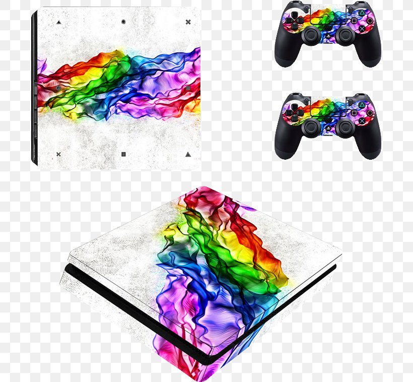 Sony PlayStation 4 Slim Video Game Consoles Decal, PNG, 696x758px, Playstation, Adhesive, Decal, Plastic, Playstation 4 Download Free