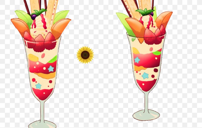 Sundae Parfait Ice Cream Strawberry, PNG, 800x522px, Watercolor, Cartoon, Flower, Frame, Heart Download Free