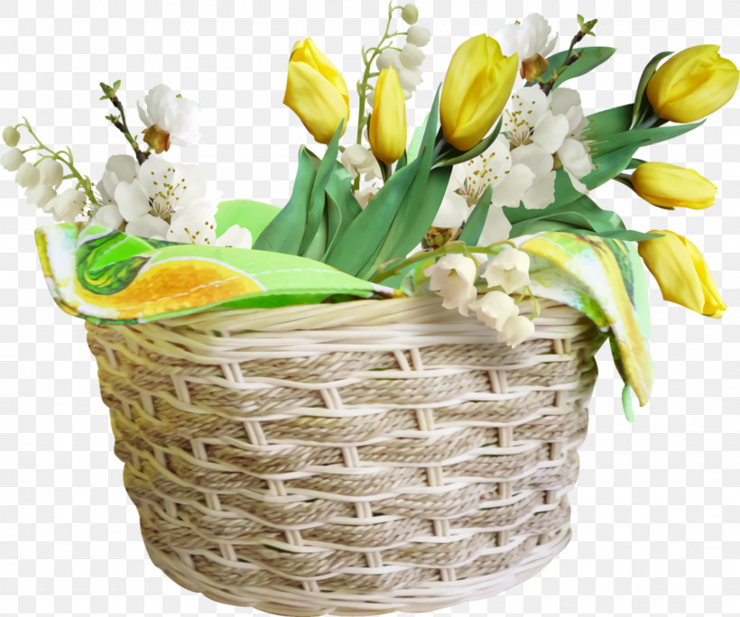 Easter Basket With Eggs Easter Day Basket, PNG, 1600x1336px, Easter Basket With Eggs, Artificial Flower, Basket, Bucket, Cut Flowers Download Free