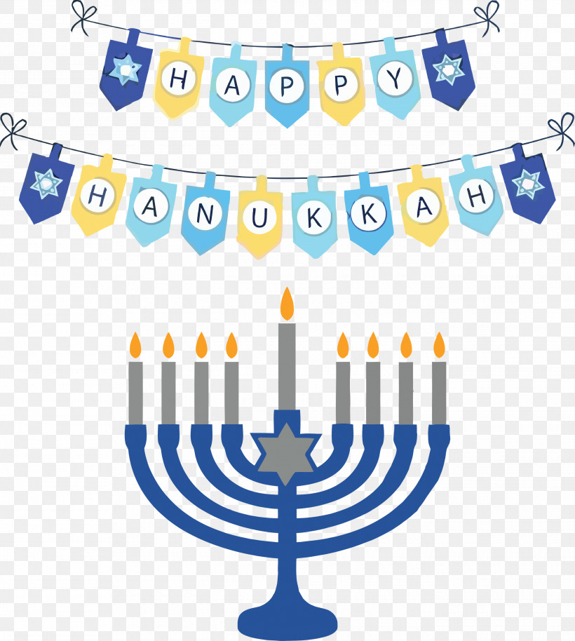 Hanukkah Happy Hanukkah, PNG, 2690x3000px, Hanukkah, Candle, Candlestick, Christmas Day, Dreidel Download Free