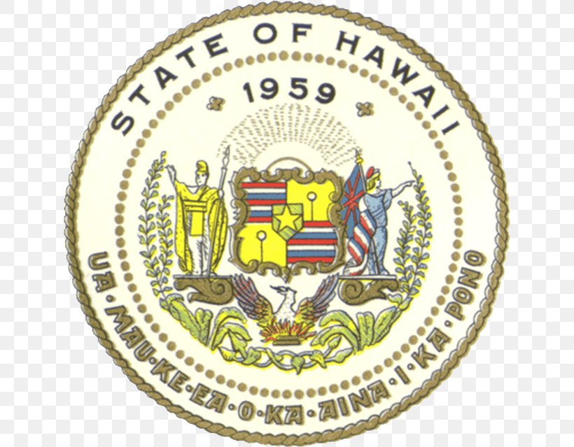 Kauai Seal Of Hawaii Flag Of Hawaii Oahu Community Correctional Center Liberty, PNG, 638x639px, Kauai, Area, Badge, Brand, Emblem Download Free