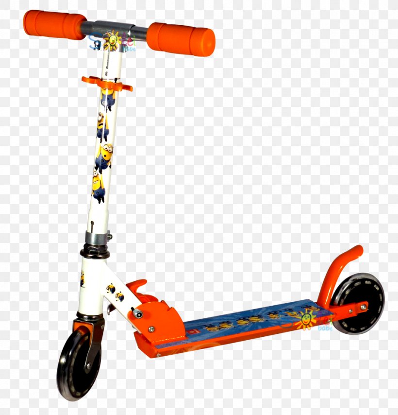 Kick Scooter Bicycle, PNG, 947x987px, Kick Scooter, Bicycle, Bicycle Accessory, Orange, Vehicle Download Free