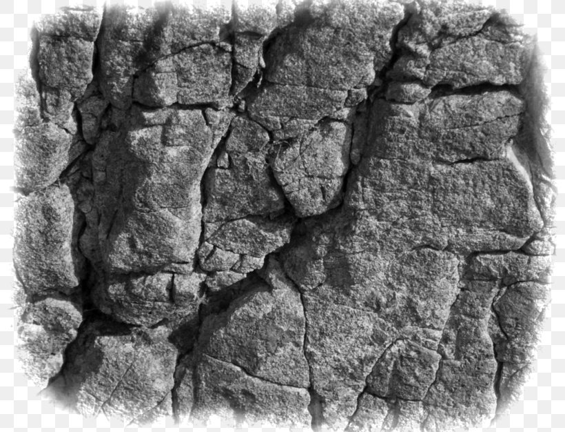 Stone Wall Outcrop White, PNG, 800x626px, Stone Wall, Bedrock, Black And White, Monochrome, Monochrome Photography Download Free