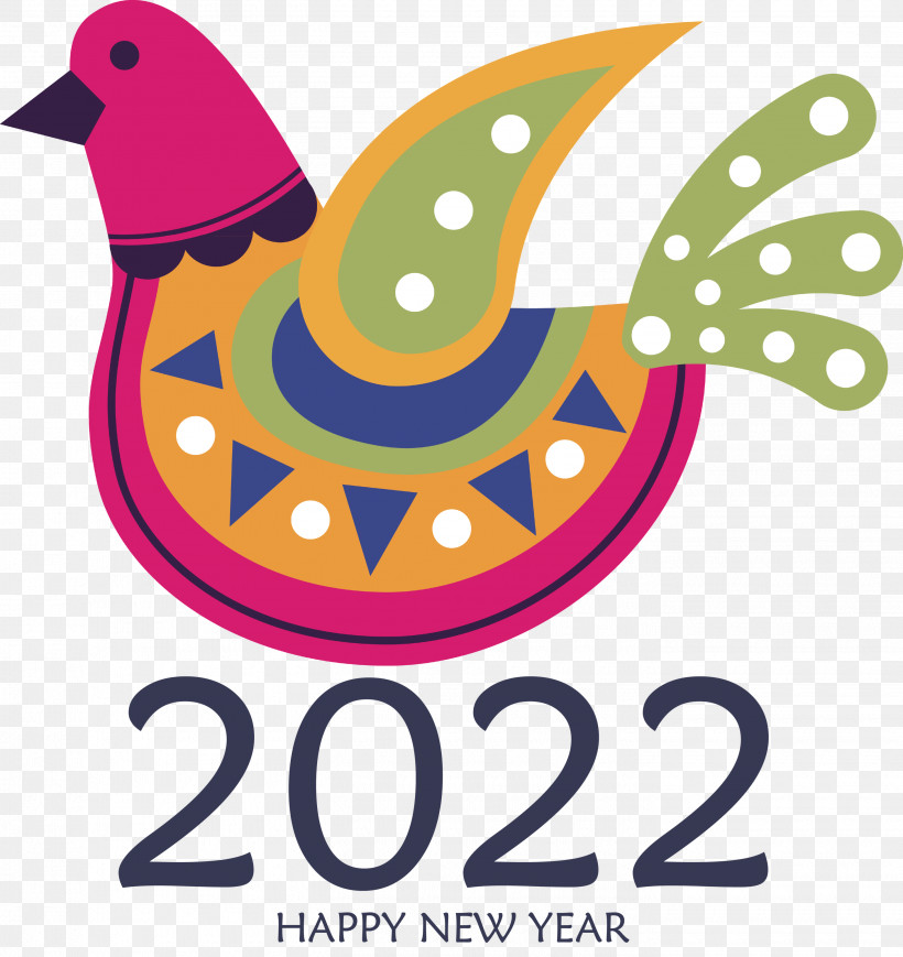 2022 Happy New Year 2022 New Year 2022, PNG, 2830x3000px, Logo, Beak, Geometry, Line, Mathematics Download Free