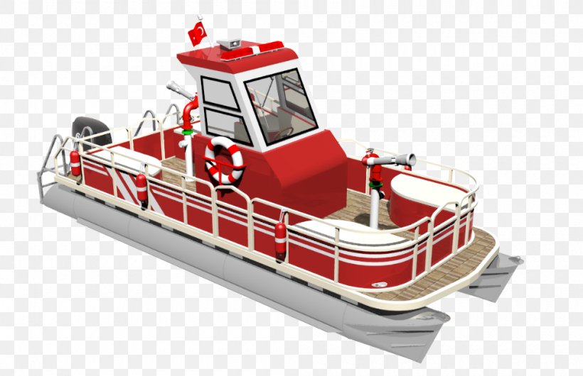 Fireboat Pontoon Float Firefighter, PNG, 1000x647px, Fireboat, Boat, Center Console, Deck, Ferry Download Free
