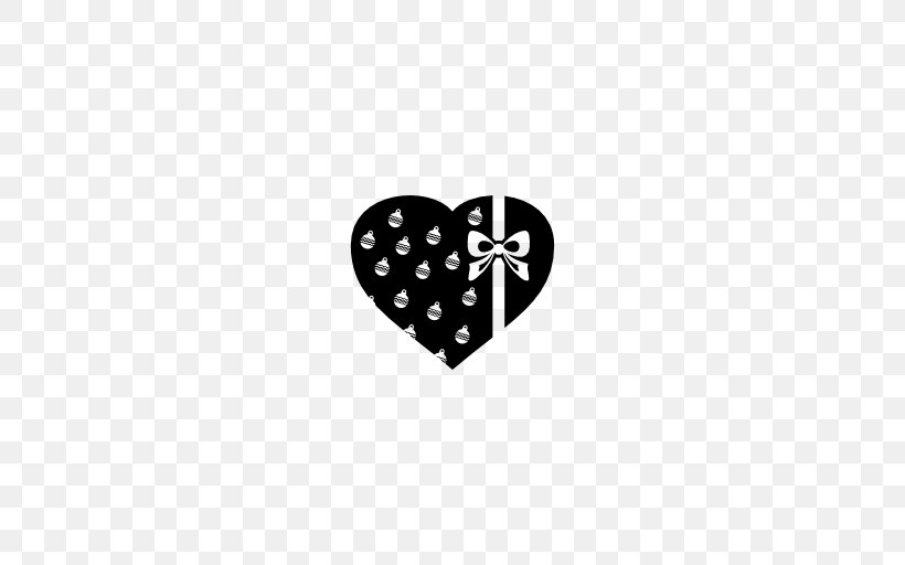 Heart Gift Download, PNG, 512x512px, Heart, Black, Black And White, Box, Gift Download Free
