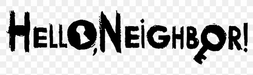 Hello Neighbor Yandere Simulator Video Game Logo TinyBuild, PNG, 1100x328px, Hello Neighbor, Bendy And The Ink Machine, Black, Black And White, Brand Download Free