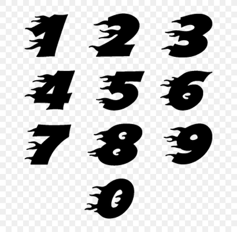Number Numerical Digit Color Logo White, PNG, 800x800px, Number, Black, Black And White, Brand, Color Download Free