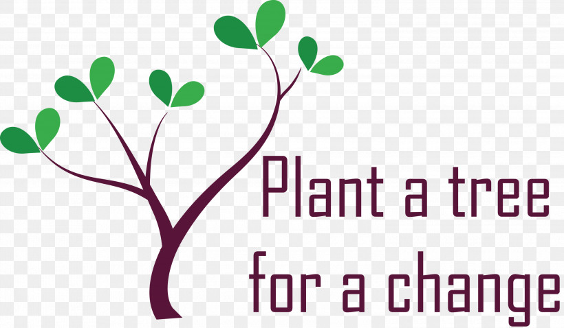 Plant A Tree For A Change Arbor Day, PNG, 3000x1752px, Arbor Day, Behavior, Biology, Branching, Human Download Free