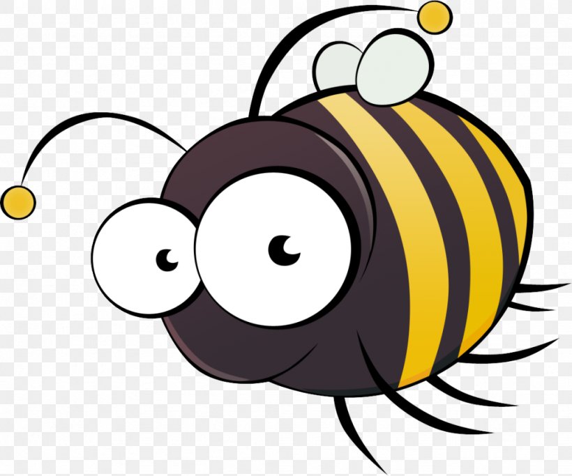 Bee Insect Cartoon Caricature, PNG, 1024x853px, Bee, Artwork, Beak, Bumblebee, Butterfly Download Free
