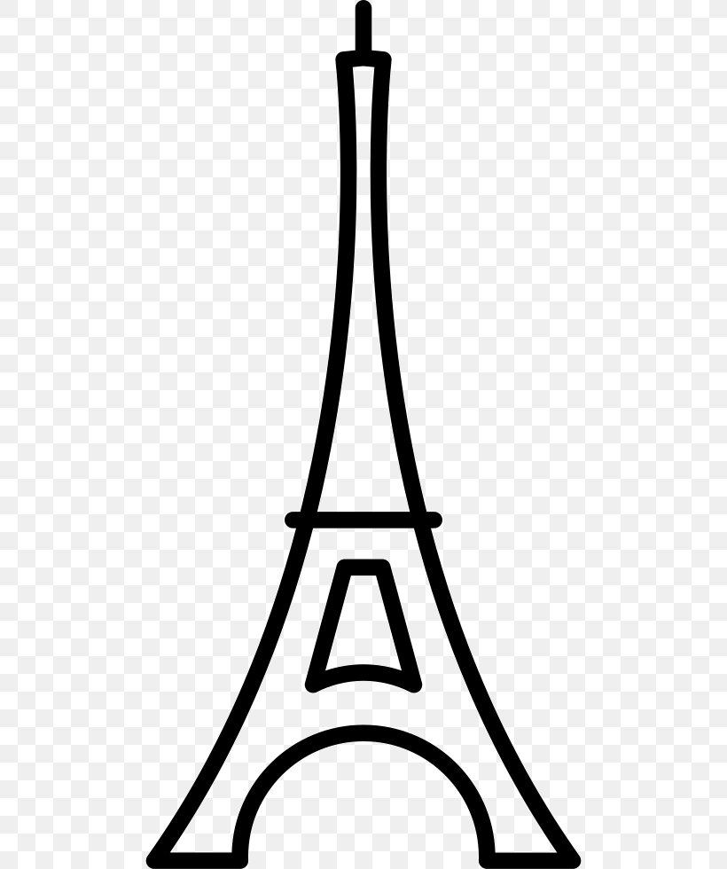 Eiffel Tower Sacré-Cœur, Paris Clip Art, PNG, 492x980px, Eiffel Tower, Artwork, Black And White, France, Landmark Download Free