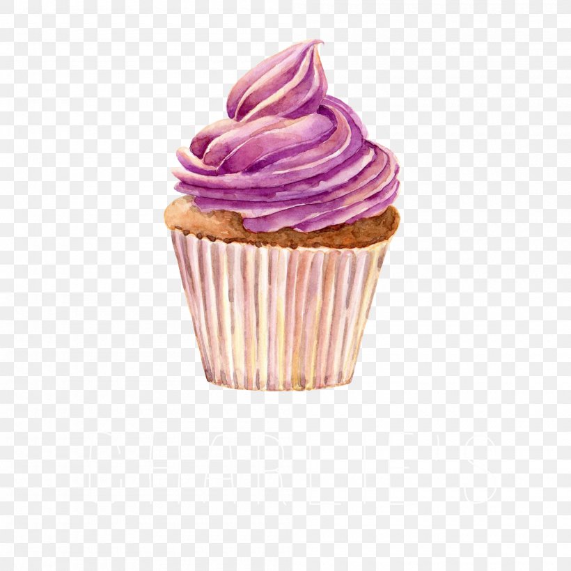 Illustration Vector Graphics Watercolor Painting Royalty-free Drawing, PNG, 2000x2000px, Watercolor Painting, Bake Sale, Baked Goods, Baking, Baking Cup Download Free