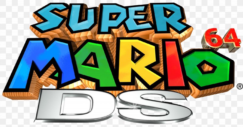Super Mario 64 DS Nintendo DS Video Game, PNG, 7278x3804px, Super Mario 64, Area, Brand, Game, Games Download Free