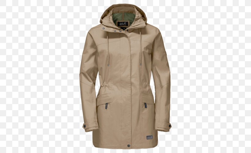 Hoodie Jacket Parka Coat Clothing, PNG, 500x500px, Hoodie, Beige, Clothing, Coat, Fake Fur Download Free