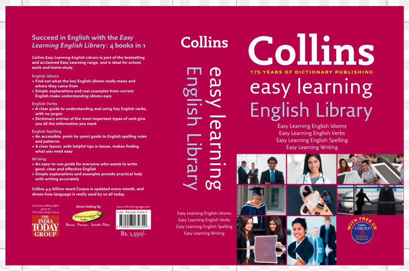 Collins Complete French Book Brand Display Advertising, PNG, 4173x2768px, Book, Advertising, Brand, Brochure, Display Advertising Download Free