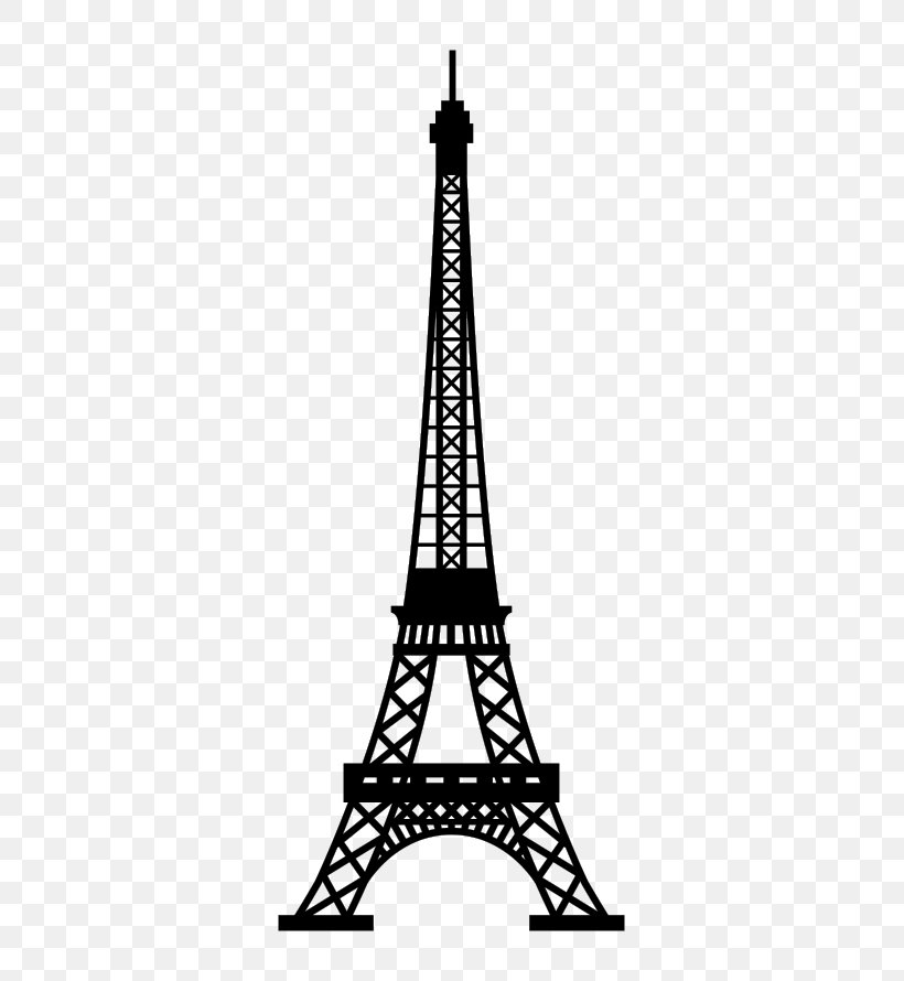 Eiffel Tower Arc De Triomphe, PNG, 650x890px, Eiffel Tower, Arc De Triomphe, Architecture, Black And White, Building Download Free