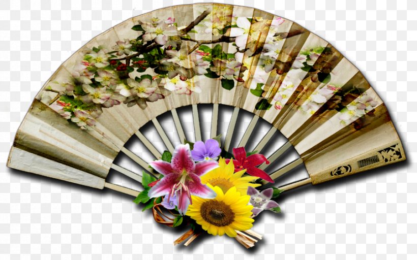 Hand Fan Clip Art, PNG, 900x563px, Fan, Cut Flowers, Decorative Fan, Deviantart, Floral Design Download Free