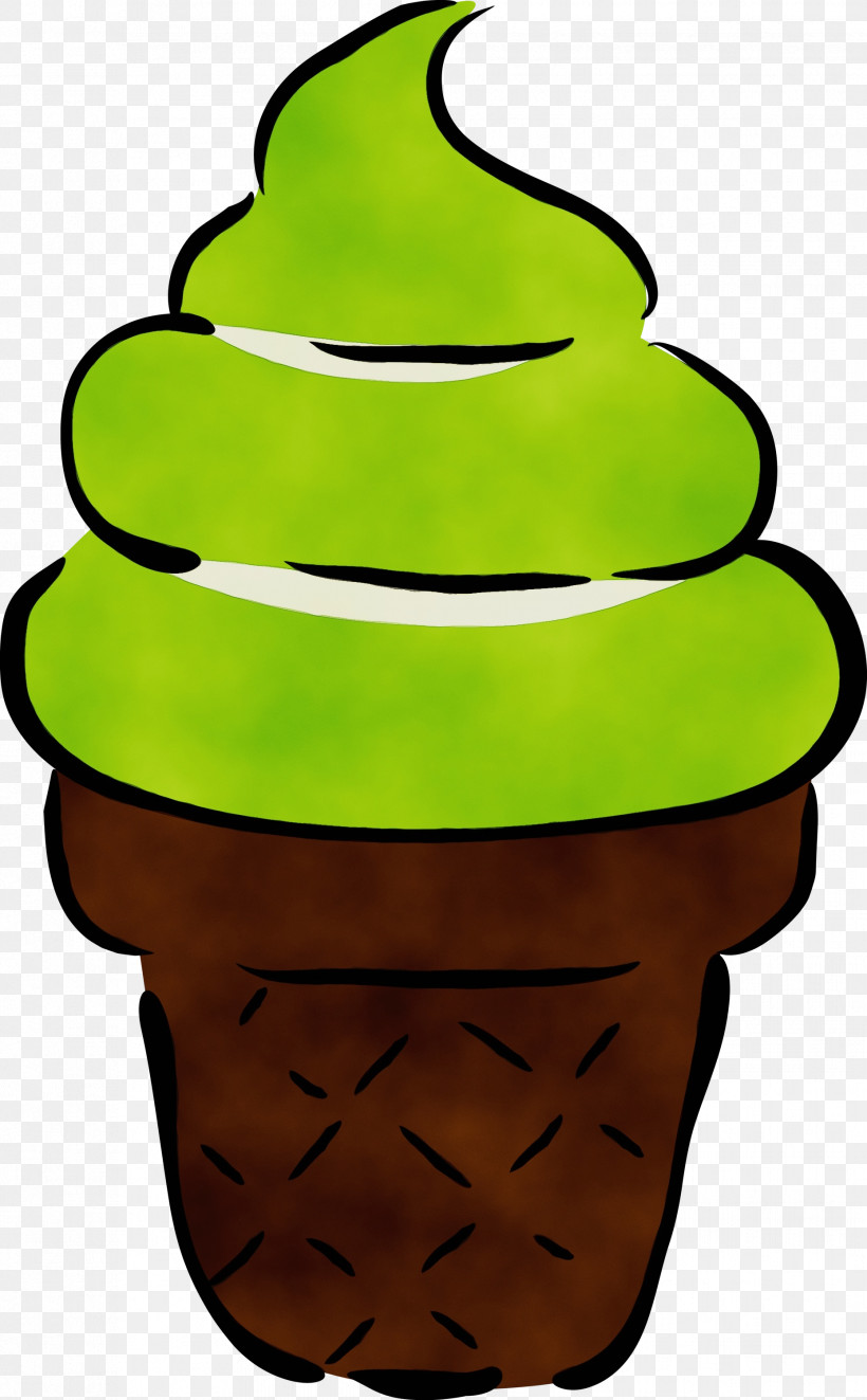 Ice Cream Cone Plant Green Flowerpot Tree, PNG, 1859x3000px, Ice Cream, Cone, Flowerpot, Fruit, Green Download Free
