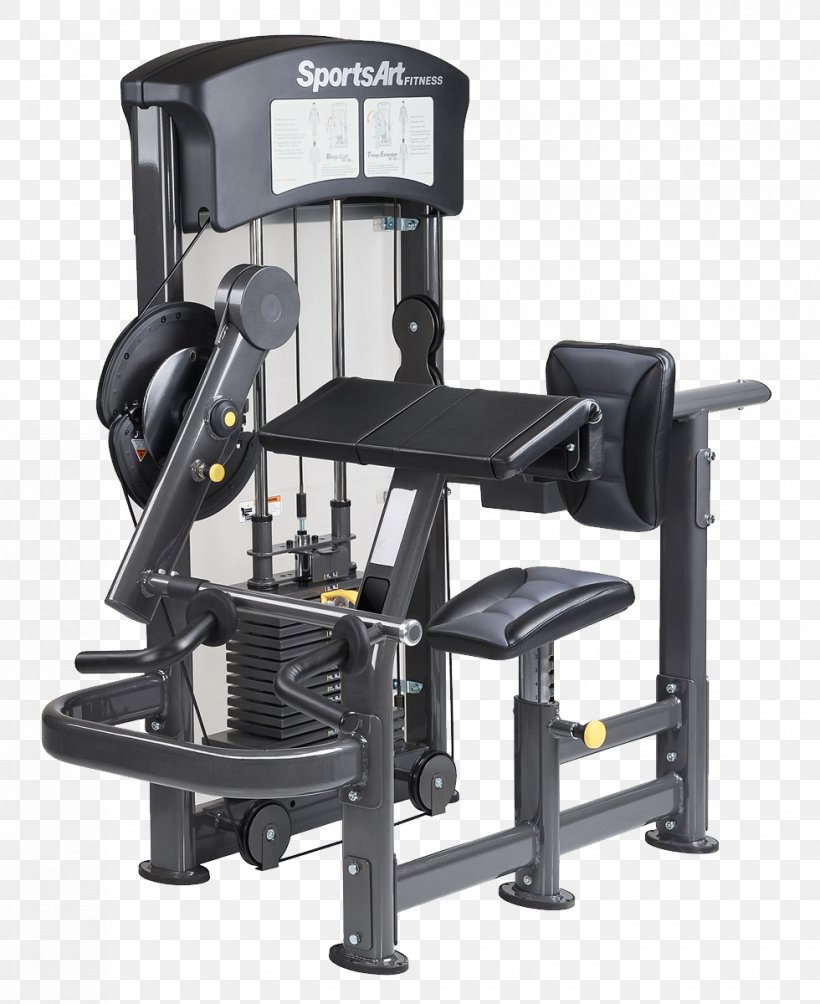 Fitness Centre Weightlifting Machine Lying Triceps Extensions Biceps Curl, PNG, 980x1200px, Fitness Centre, Biceps, Biceps Curl, Crunch, Exercise Download Free