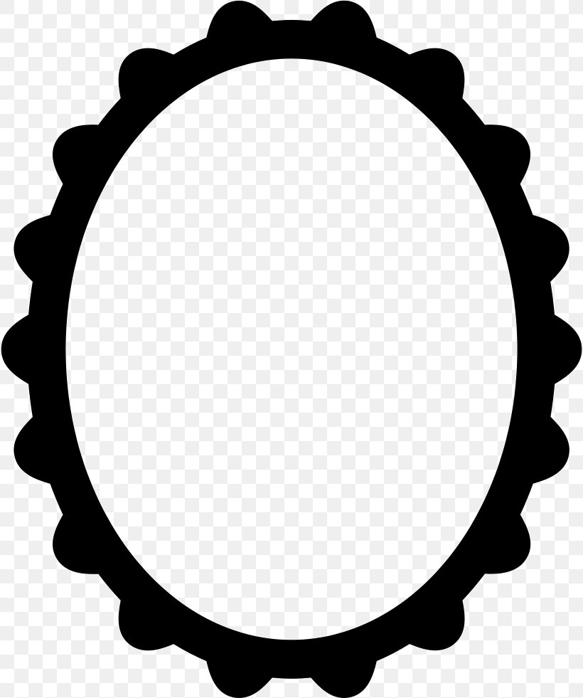 Oval Shape Clip Art, PNG, 818x981px, Oval, Area, Artwork, Black, Black And White Download Free