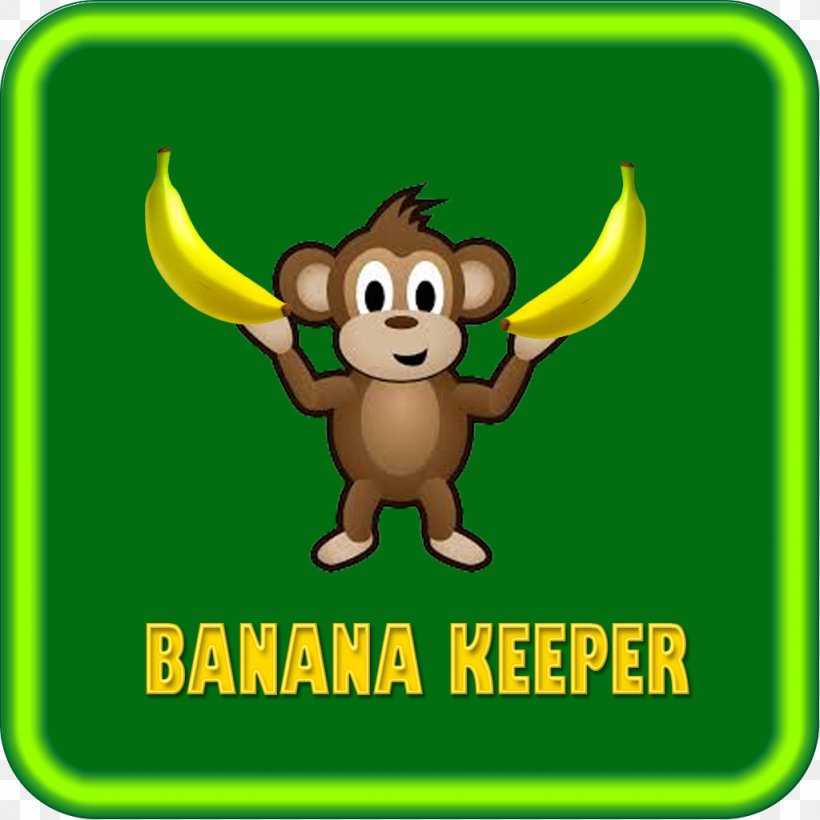 Tay's Race Colossal Arts LLC Diamond Keeper Monkey Banana, PNG, 1024x1024px, Monkey, Adventure Game, App Store, Arcade Game, Banana Download Free
